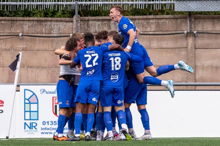 Penybont celebrate sweet cup win